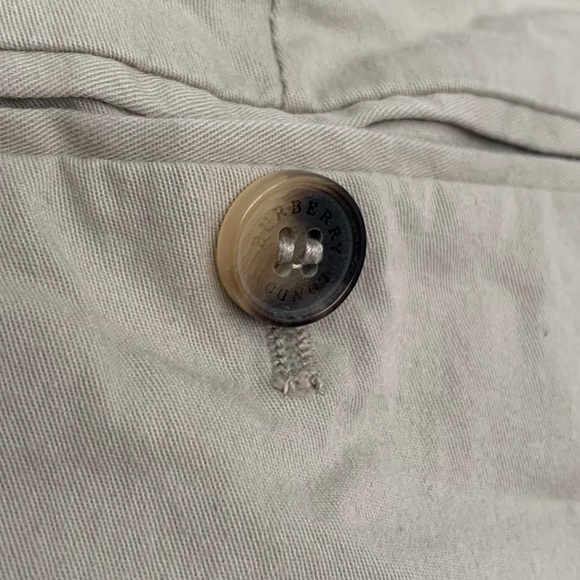 Burberry beige capri pants size 6 - Picture 5 of 8